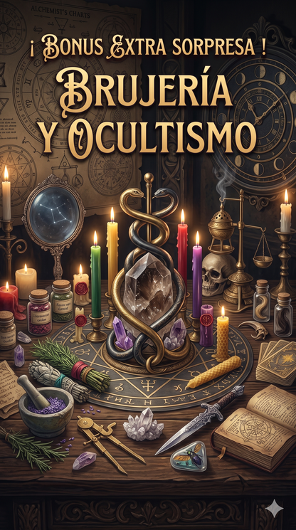 Curso de Tarot y Brujería Moderna | Ebook Completo + 3 Bonos