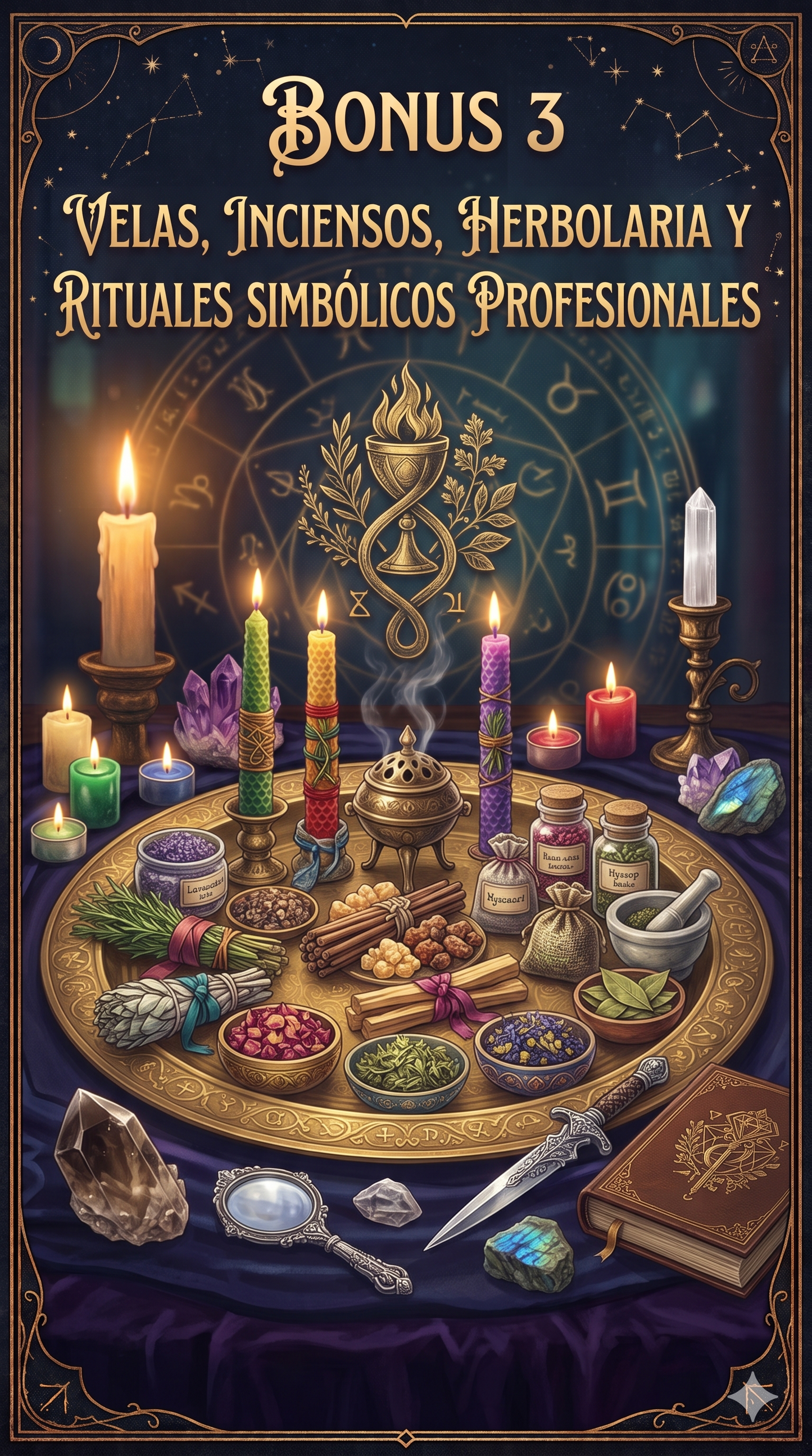 Curso de Tarot y Brujería Moderna | Ebook Completo + 3 Bonos