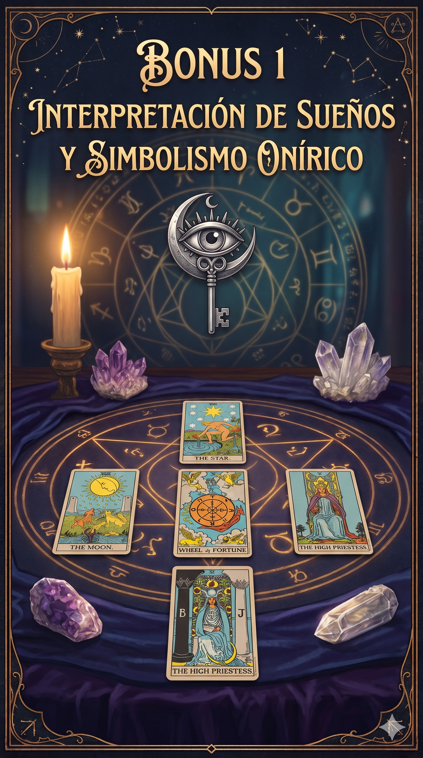 Curso de Tarot y Brujería Moderna | Ebook Completo + 3 Bonos